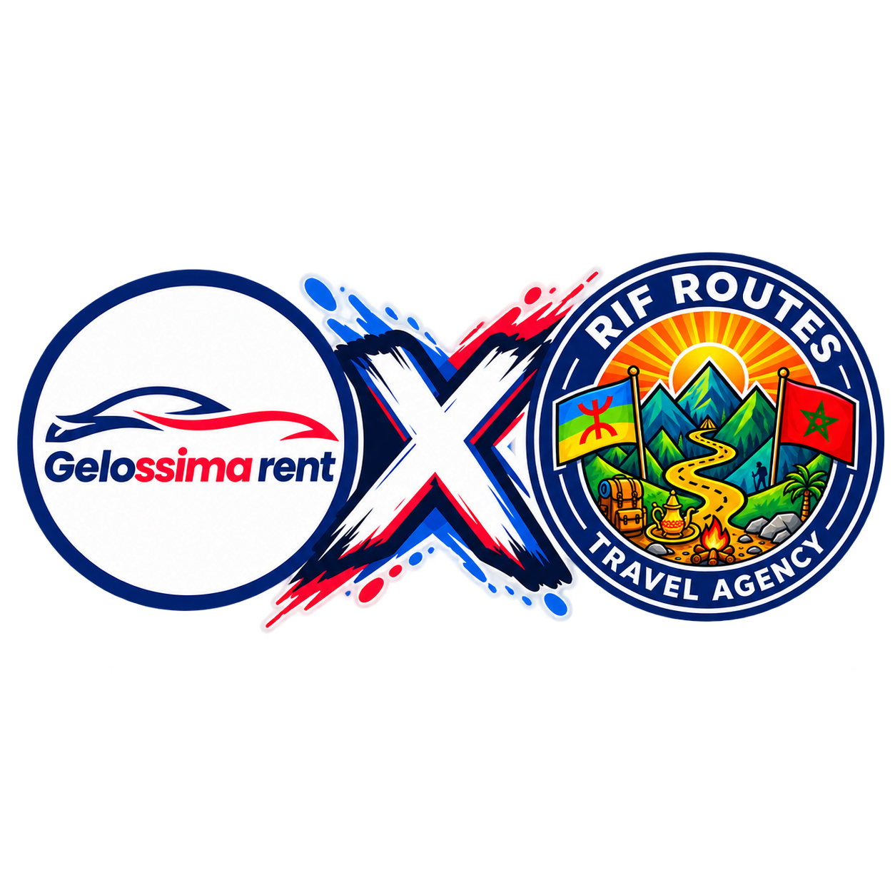 Kooperation zwischen Gelossima Rent und Rif Routes